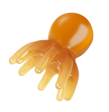 Octopus Massage Comb for Head Meridian Massage, Scalp Acupoint Head Therapy Comb, Portable Wide-Tooth Octopus Head Scratching Comb