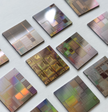 Educational Silicon Wafer, Bare Chip, Storage IC, SMIC Integrated Circuit, CPU Lithography Slice
