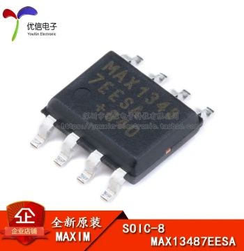 Original Authentic SMD MAX13487EESA+T SOIC-8 RS-485/RS-422 Transceiver Chip