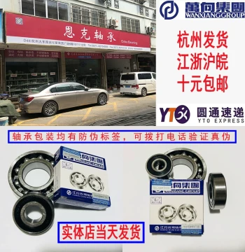 Wanxiang 6308 6309-2RS 6310 6311 6312 6313 6314 6315 Deep Groove Ball Bearings