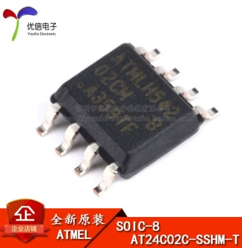 Original Genuine SMD AT24C02C-SSHM-T Memory Chip EEPROM Serial SOIC-8
