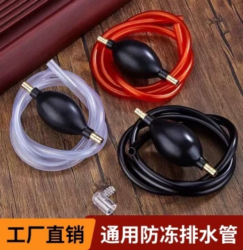 Tea Tray Drain Pipe with Water Absorption Ball, Soft Hose for Tea Table Downspout, Interface for Wooden Tea Mats and Electric Kettles