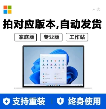 Genuine Win10/Win11 Pro Activation Key Home Chinese Upgrade to Professional Workstation Edition License