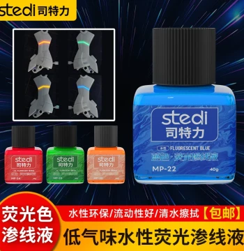Stedi Fluorescent Panel Line Wash for Gundam Figures Model Painting Military Models Ship Models Fluorescent Water-Based Panel Liner