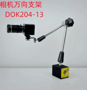 Magnetic Base Machine Vision Hikvision Fixed Industrial Camera Fine-Tuning Experimental Stand DOK204-13 Magnetic Fixture CCD Probe Camera Microscope Mechanical Equipment Universal Stand