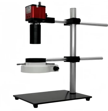 Industrial Camera Universal Bracket, Microscope Inspection Stand Platform Workbench Repair Mount