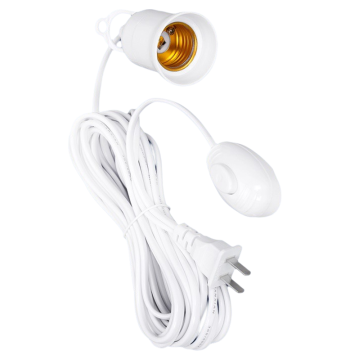 Energy-Saving Light Bulb Home Plug-in Outdoor Lighting E27 Screw Base Plug Socket Hanging Switch with Cord LED Lamp