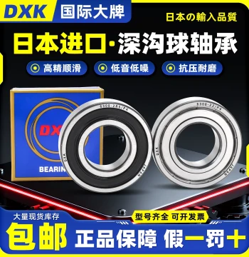 Japanese Imported Deep Groove Ball Bearings 6200 6201 6202 6203 6204 6205 6206ZZ 2RS