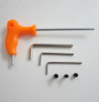 Financial Voucher Binding Machine Fixed Drill Bit, Screw Wrench, Deli Golden Classic Hex Key Removal Drill and Screws