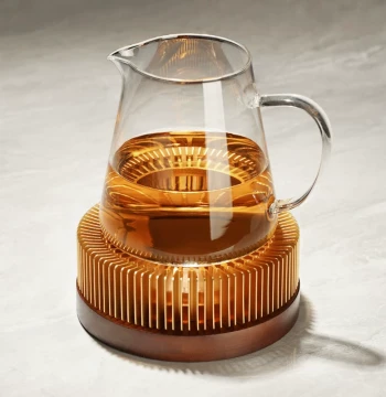 Restaurant Tea Warmer Stove Teapot Base Tea Warmer & Boiler Flower Tea Insulation Lift-Handle Pot Commercial Candle Heating Tea Warmer
