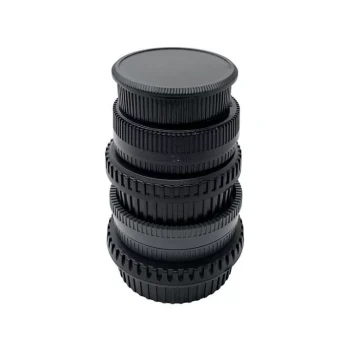 DSLR Camera Body Cap and Lens Cap Set, Dust Covers Including Front Body Cap and Rear Lens Cap, Mount Cover Kit