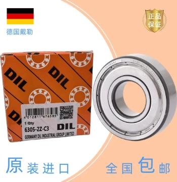 German Original Import High Temperature High Speed Silent Bearing 6206 ZZ RSDIL Deep Groove Ball Bearing