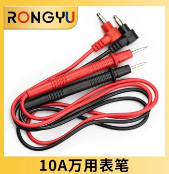 Digital Multimeter Test Leads Extra Fine Point Universal Probes 1000V 10A Test Wires High Precision Soft Wire Probes