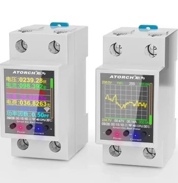 Juwei GR2P AC Digital Voltmeter Ammeter Multifunction Power Meter Digital Wattmeter Electronic Energy Meter