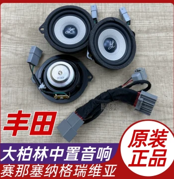 Center Channel Mid-Range & Tweeter Speaker Upgrade for Toyota Granvia, Sienna, and Burmester Series – Car Audio Modification