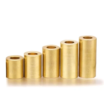 Copper Bushing Sleeve Hollow Brass Tube Bearing Copper Sleeve Straight Spacer Copper Washer M2 M3 M4 M5 M6 M7 M8