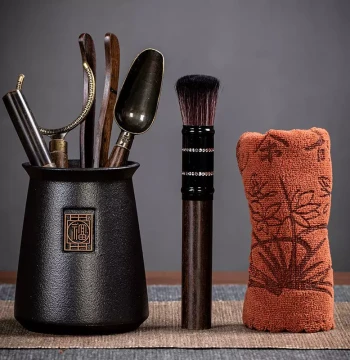 Tea Ceremony Six Gentlemen Tea Set Supplies Tea Clip Tea Needle Tea Art Tea Set Accessories Tea Ceremony Spare Parts Six-Piece Set