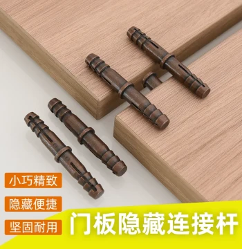 Modular Wardrobe Sliding Door Accessories Contrast Color Door Panels Hidden Top/Bottom Connectors Hardware Fasteners