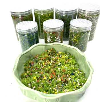 Model Tree Powder Grass Clumps Pollen Particles Scrapbook Materials Sponge Pollen DIY Handmade Landscaping Shrubs Flowers Grasslands