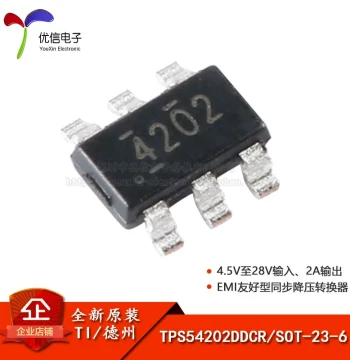 Original Authentic SMD TPS54202DDCR SOT-23-6 Synchronous Buck Converter Chip