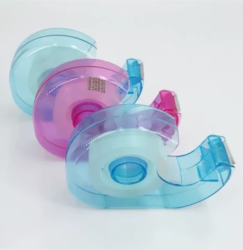 Creative Tape Dispenser Tape Holder Stationery Mini Cutter Snail Tape Stand Sharp Iron Teeth Double-Sided Cutting Base