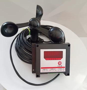 Tower Crane Anemometer High-Precision Wind Speed Meter Wind Gauge Dedicated to Tower Cranes Intelligent Wind Speed Alarm with Aluminum Wind Cups