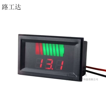 Waterproof Battery Level Indicator Electric Vehicle Voltage Battery Display Battery Charge Measurement Table Battery Level Display