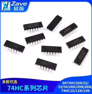 SN74HC00N/02/03/04/08N/09N/86N/74HC10/11N/14N DIP IC Series