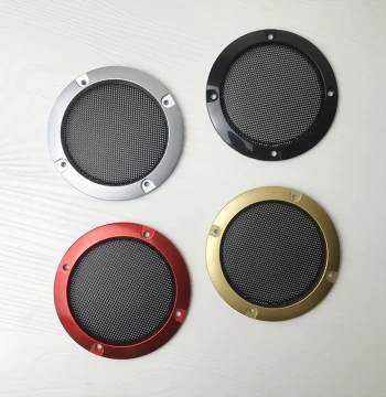 2 Inch 3 Inch 4 Inch 5 Inch 6.5 Inch 8 Inch Speaker Protective Grille Horn Outer Cover Audio Car Dust Cover Decorative Accessories