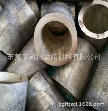 Bronze Sleeve Manufacturer QSn4-3 Tin Bronze Sleeve Wear-Resistant Bronze Sleeve for Injection Molding Machines Custom Sizes