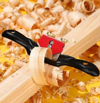 Woodworking Plane Blade – Bird's Mouth Edge Trimming Plane, Hand Push Plane for Carpenters and DIY Wood Projects