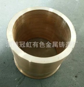 Lubricated Aluminum Bronze Bearing Bushings, Large Bronze Shaft Sleeves and Bushings, Industrial Custom Bronze Mechanical Parts