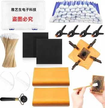 Card Repair Tool Kit for Trading Cards - Cleaning Set, Card Flattener, Restoration and Care Kit for Collectors