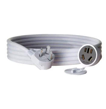 High-Power 2.5 sq mm Air Conditioner Extension Cord 10A to 16A Converter Socket Water Heater Power Strip Drag Extension Board