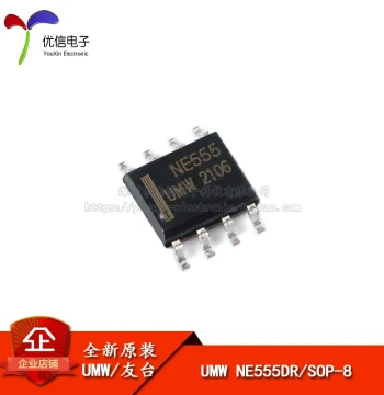 Original Genuine UMW NE555DR SOP-8 SMD Precision Timer Chip