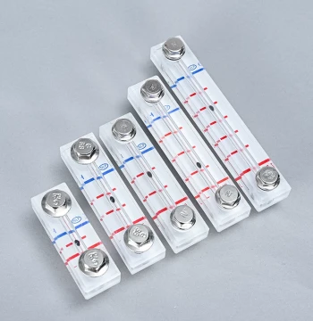 Taiwan Liquid Level Gauge Acrylic Organic Glass Oil/Water Level Indicator Oil Sight Glass Factory Direct