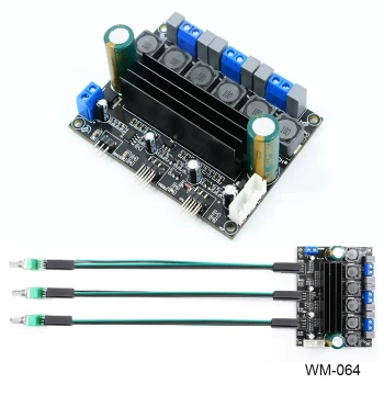 Audiophile TPA3116D2 High-Power HIFI Digital 2.1 Subwoofer Amplifier Board with Flexible Potentiometer Extension