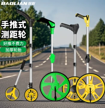 Measuring Wheel Push-Type Rolling Distance Meter Road Measurer Mechanical Digital Display Outdoor Rolling Ruler Engineering Measurement Scale