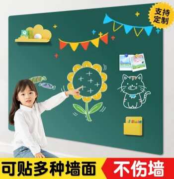 Minghang Home Blackboard Wall Sticker for Kids – Magnetic Teaching Sticker, Removable Wall Drawing Board, Soft Whiteboard for Baby Graffiti, Learning, and Erasable Writing