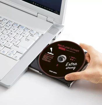 Japan SANWA Magnetic Head Cleaner CD Computer DVD Blu-ray Drive Read/Write Head Cleaning Disc Japan Made Wet Type