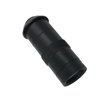 Digital Microscope Lens Monocular Continuous Zoom Lens 130X Visual Lens Industrial Lens Small Stand Lens