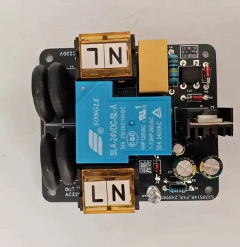 Amplifier Power Supply Soft Start Board Finished Board, Tiger 180 Design