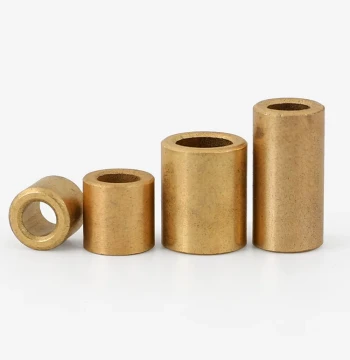 Powder Metallurgy Oil-Impregnated Bronze Bushing, Wear-Resistant Guide Sleeve Liner, Inner Diameters M3 M4 M5 M6 M8 M10 M12