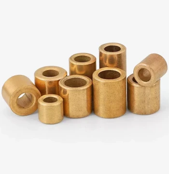 Powder Metallurgy Brass Bushing Oil-Impregnated Bearing Wear-Resistant Guide Sleeve Liner Inner Diameter M3 M4 M5 M6 M8-M16