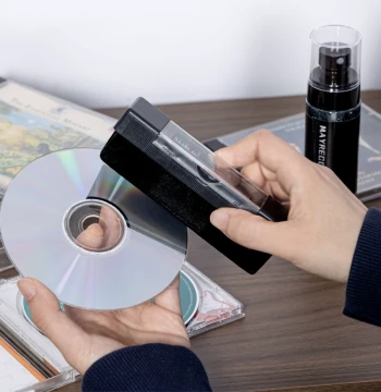 CD Disc Cleaning CD Optical Disc Cleaning Kit PS5/PS4 Game Disc Cleaner Tools DVD Cleaning Cloth