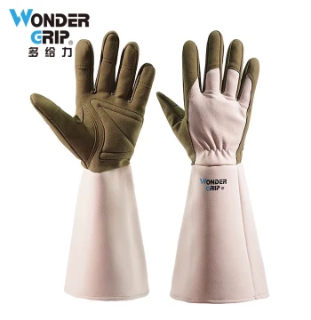 wondergrip Multi-Power Gardening Gloves Extended Rose Thorn-Proof Anti-Puncture Anti-Slip 845P Floral Thickened Wear-Resistant