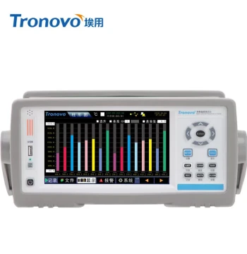 Industrial-Grade Multi-Channel Temperature Recorder 7-inch Full Touch Screen 8/16/32 Channel Temperature Log Table TR6010A