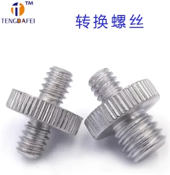 Camera Quick Release Plate with 1/4"-1/4" Dual-Head Conversion Screw, 1/4"-3/8" Tripod Mount Adapter for Photography Equipment Accessories