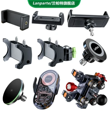 Lampat Manufacturer Car Phone Mount for Shooting Navigation Phone Clip Bracket Phone Tablet Clamp Gimbal Accessories