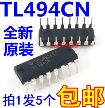TL494CN Through-Hole DIP-16, Imported Brand New Original [5 Pieces]